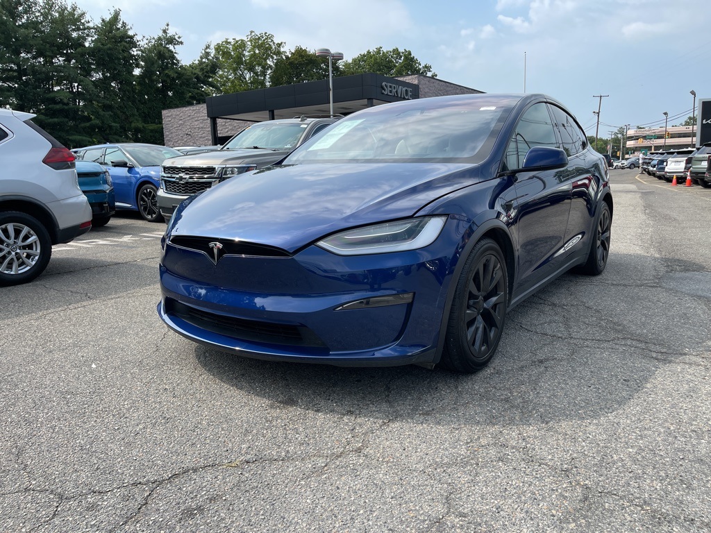 Used 2022 Tesla Model X Long Range with VIN 7SAXCAE55NF345178 for sale in Riverdale, NJ
