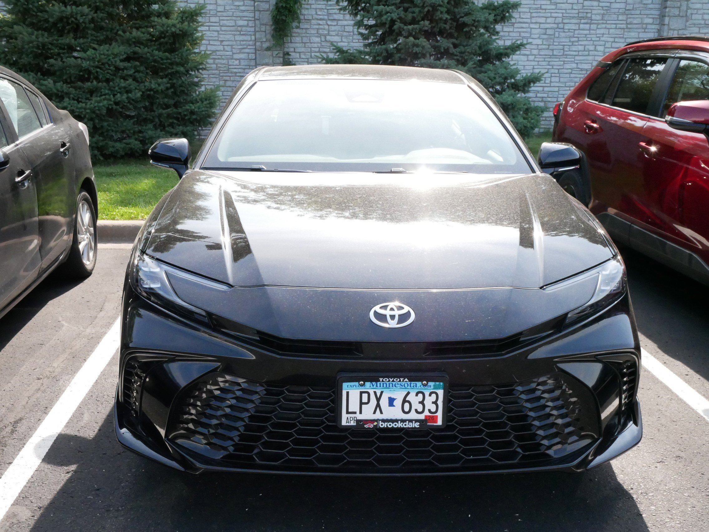 Certified 2025 Toyota Camry XSE with VIN 4T1DBADK8SU000252 for sale in Brooklyn Center, Minnesota