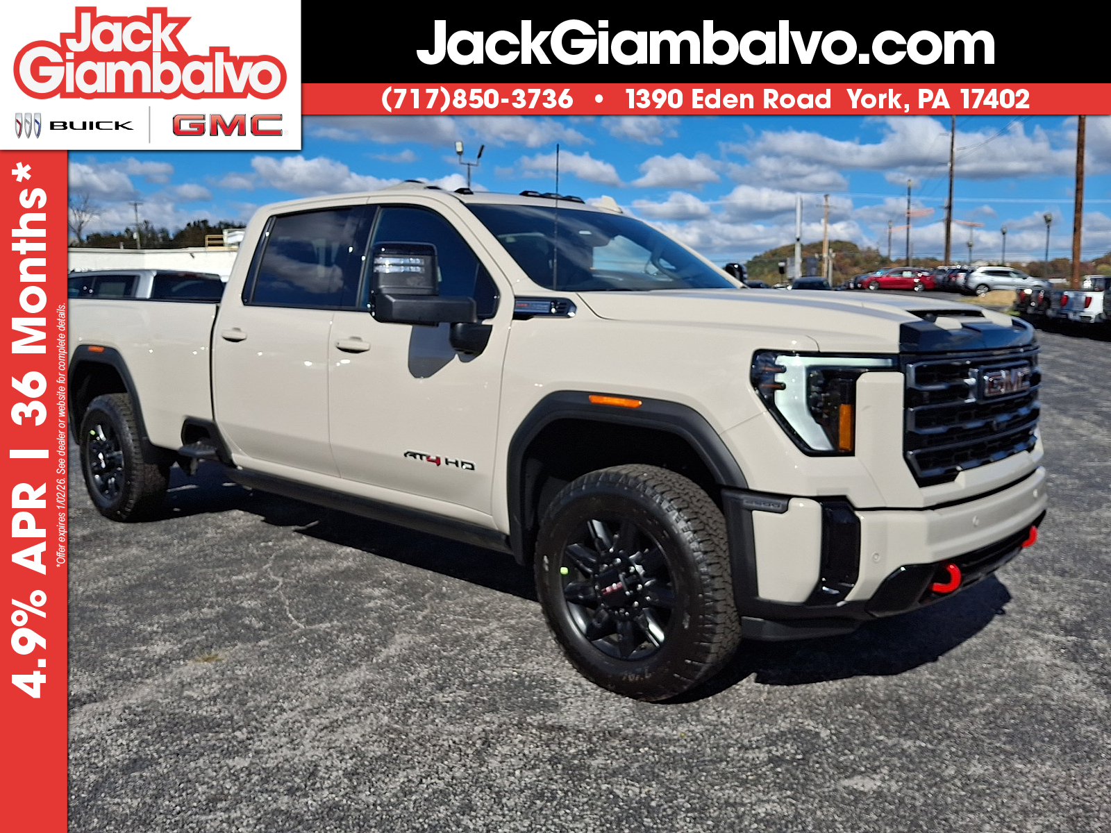 2026 GMC Sierra 2500HD AT4's photo
