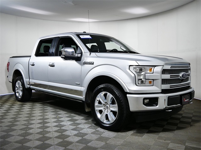 Certified 2017 Ford F-150 Platinum with VIN 1FTEW1EGXHFC45624 for sale in Apple Valley, Minnesota