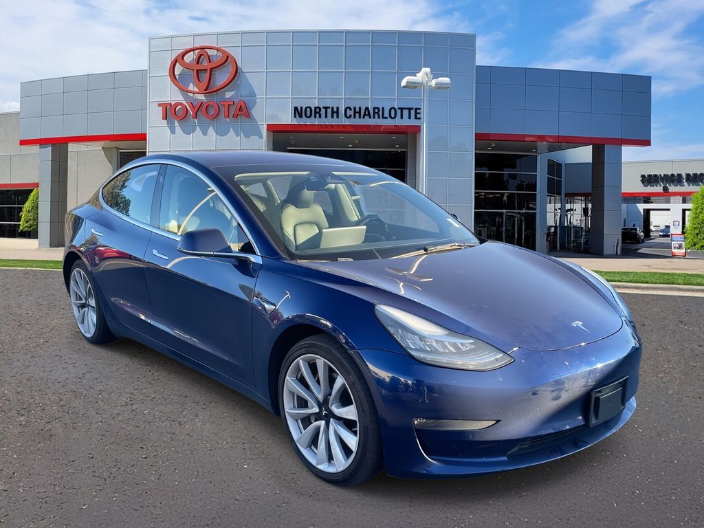 Used 2018 Tesla Model 3 Long Range Dual Motor with VIN 5YJ3E1EB1JF054747 for sale in Huntersville, NC