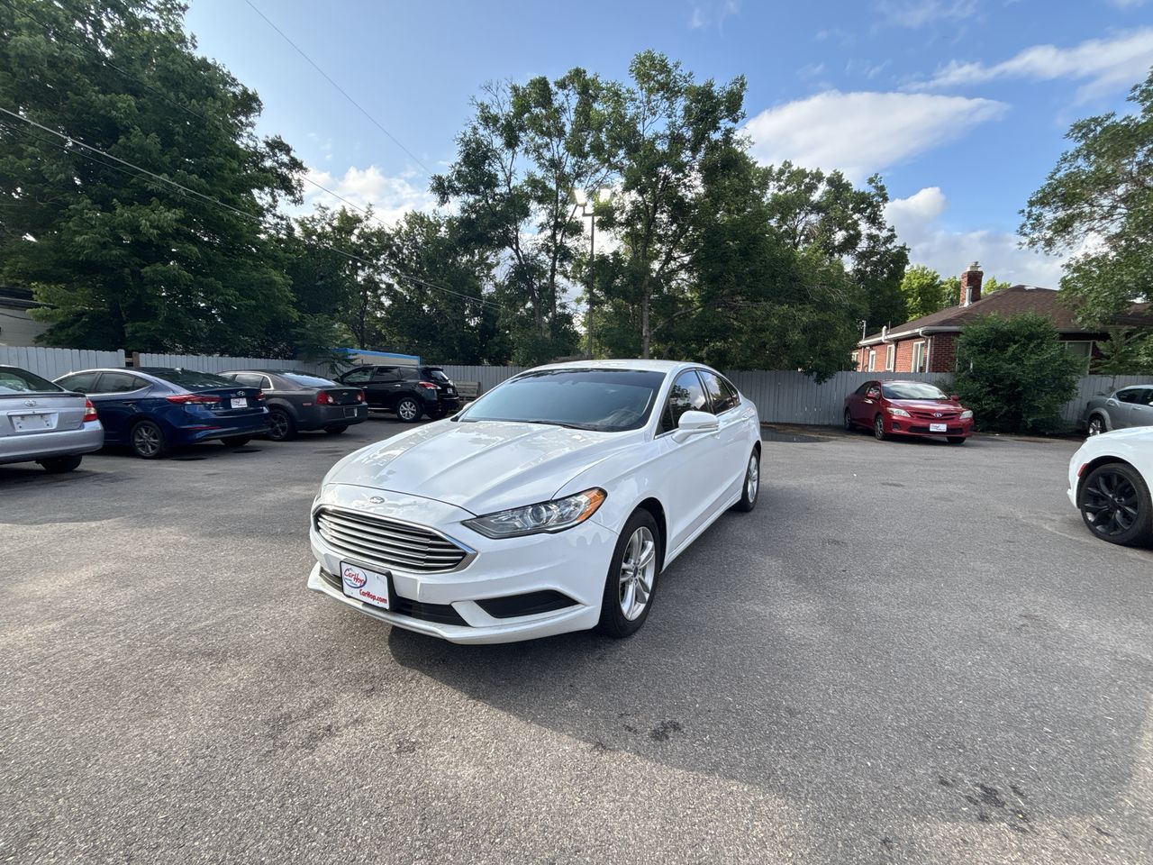 Used 2018 White Ford SE image 1