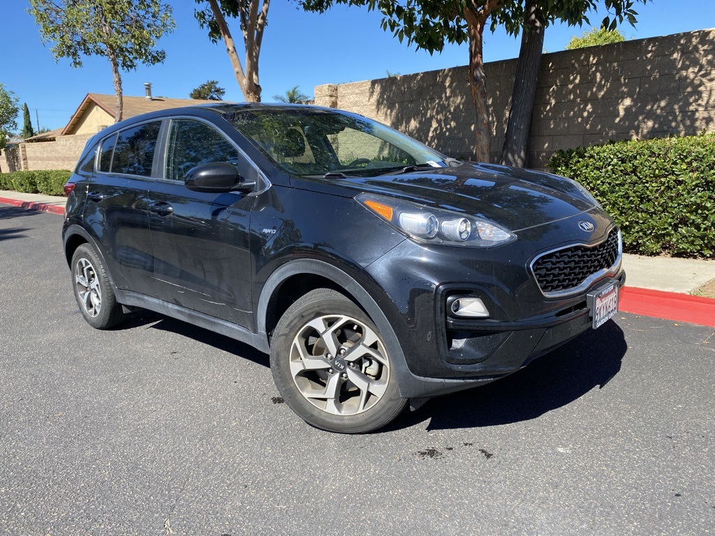 Used 2022 Black Kia LX image 1