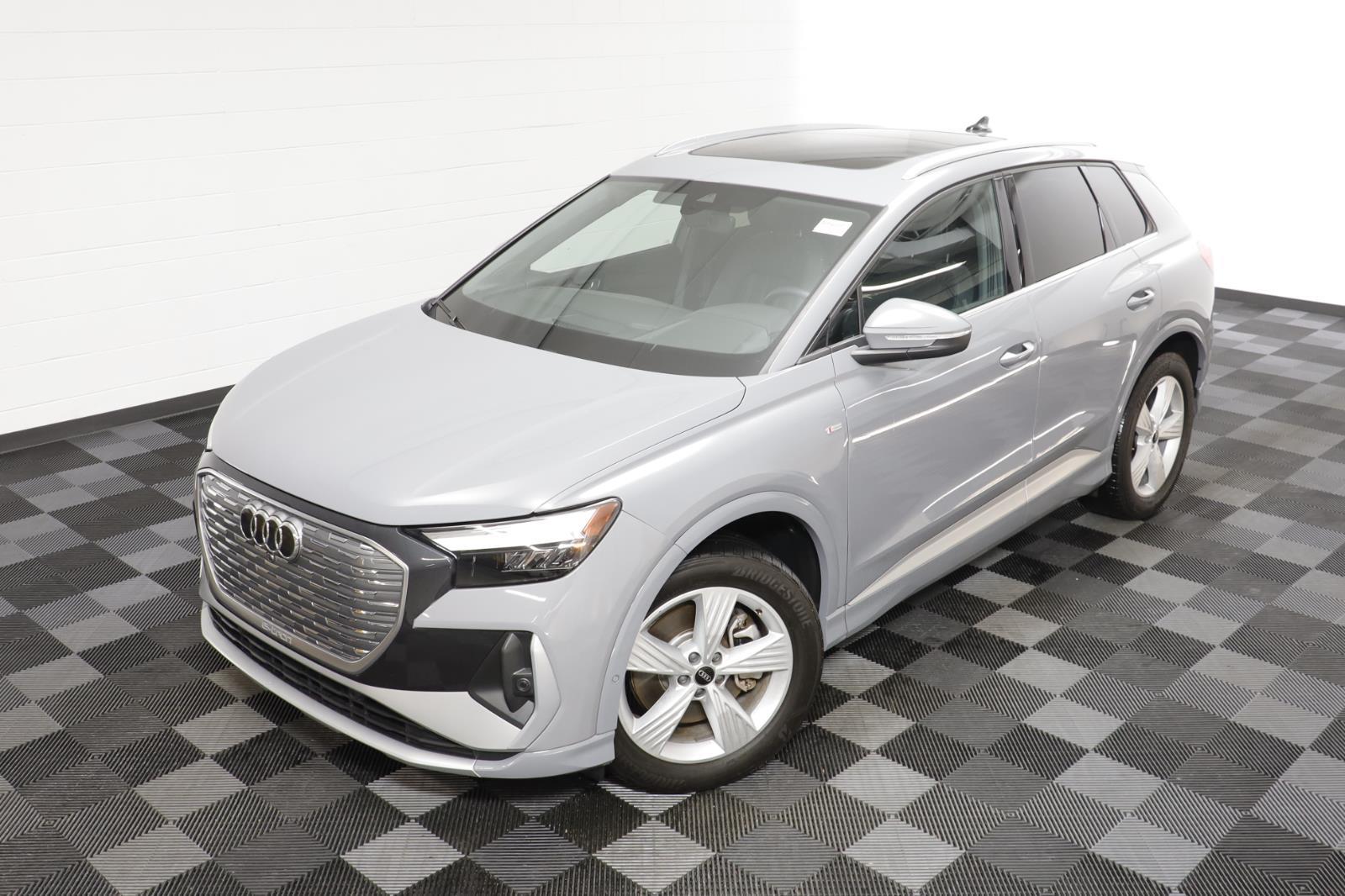 Used 2024 Audi Q4 e-tron Premium Plus with VIN WA1LUBFZ5RP085841 for sale in Naperville, IL