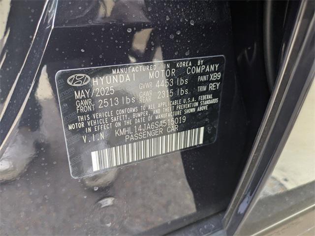 New 2025 Blue Hyundai SEL Convenience image 12
