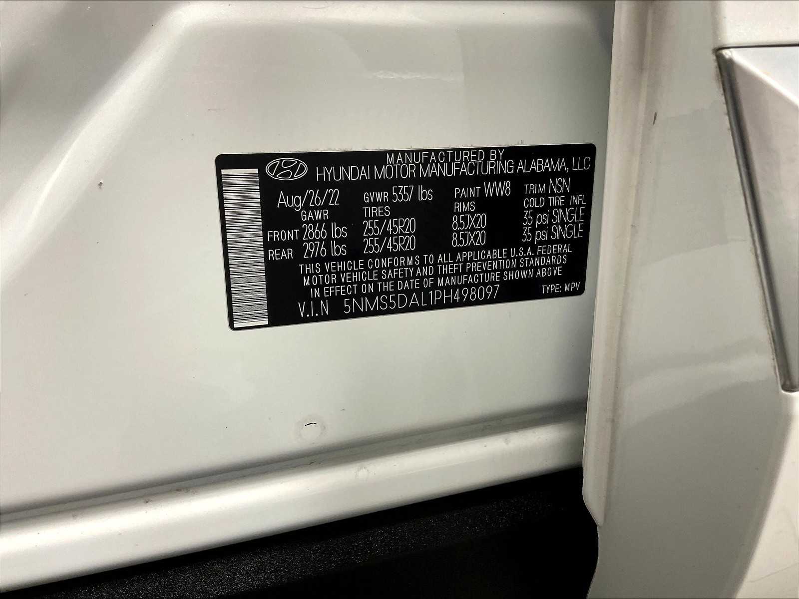 2023 Hyundai Santa Fe Calligraphy photo 33