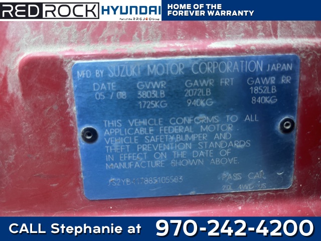 2008 Suzuki SX4 Crossover Touring