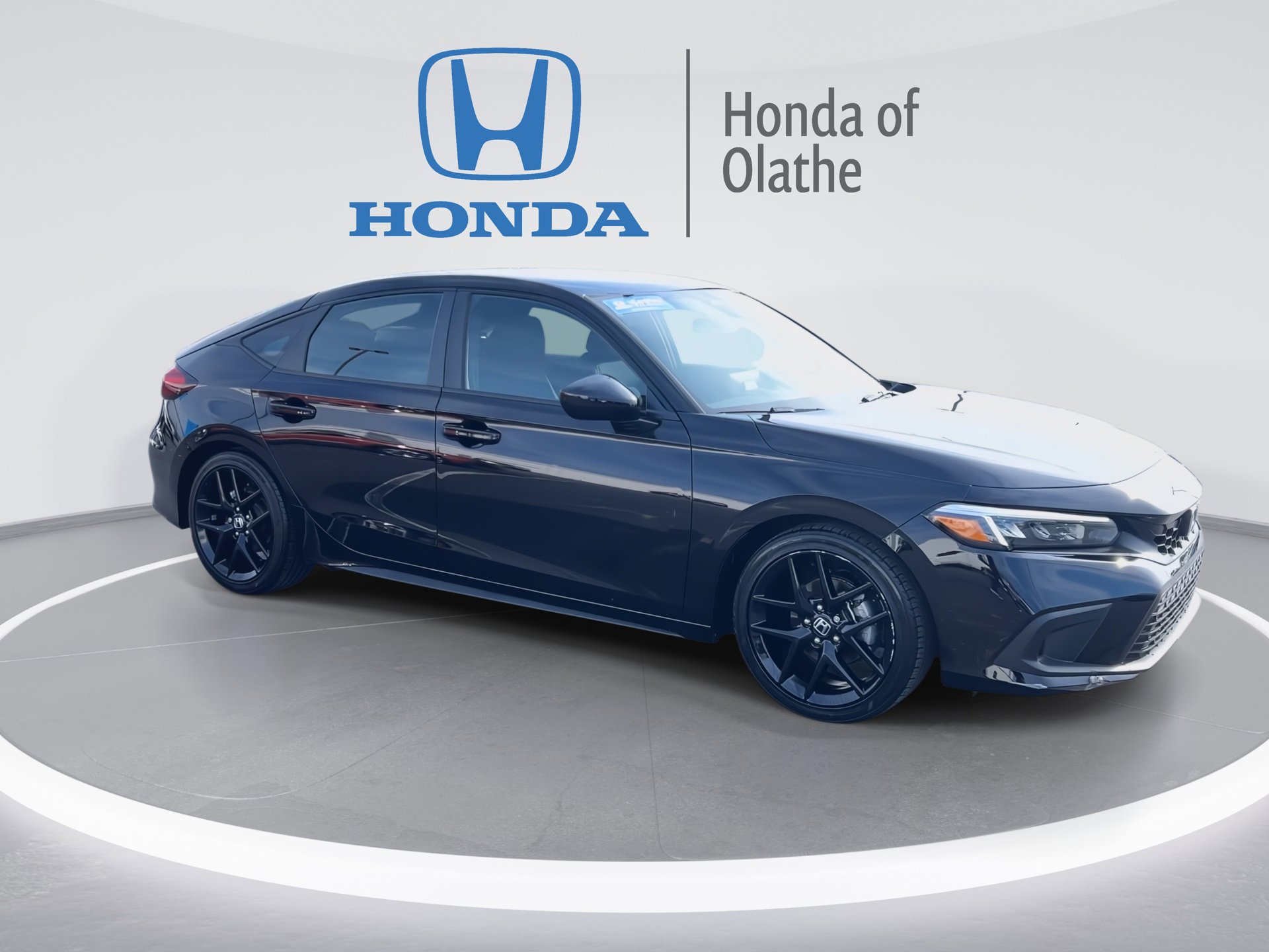 Certified 2023 Honda Civic Hatchback Sport with VIN 19XFL2H85PE008412 for sale in Kansas City