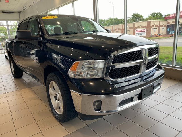 Used 2021 RAM Ram 1500 Classic Tradesman with VIN 1C6RR7KG9MS518707 for sale in Westland, MI