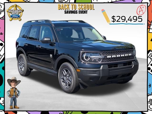 New 2025 Shadow Black Ford Big Bend image 1