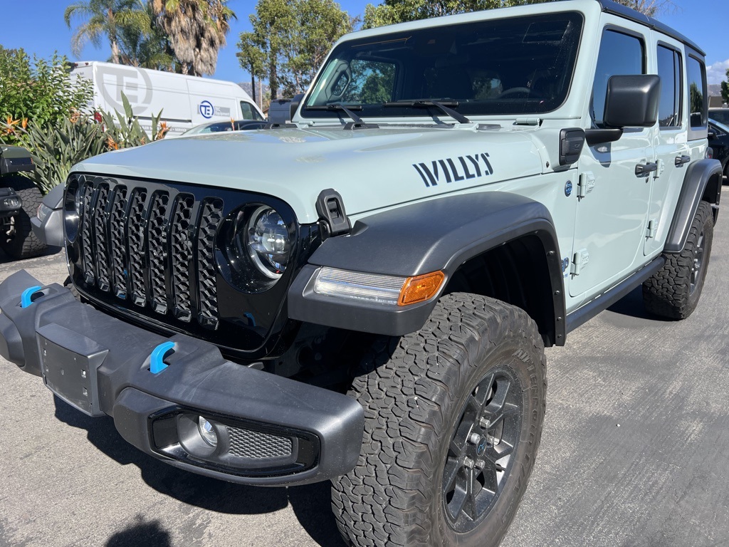 Used 2024 Gray Jeep Willys 4xe image 2