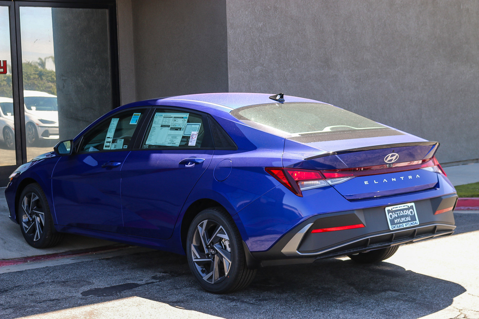 New 2025 Intense Blue Hyundai SEL Sport image 6