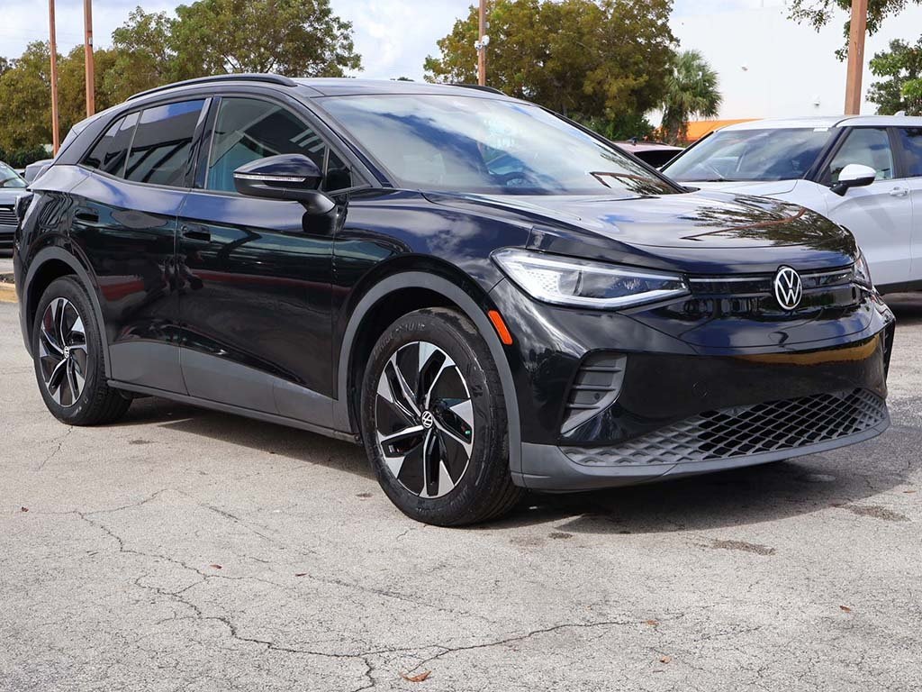 Used 2021 Volkswagen ID.4 PRO S with VIN WVGTMPE26MP053492 for sale in Miami, FL