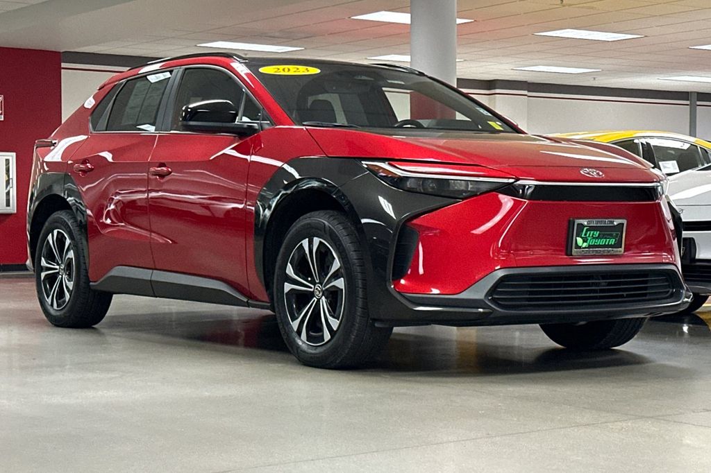 Certified 2023 Toyota bZ4X XLE with VIN JTMABACA8PA015150 for sale in Daly City, CA