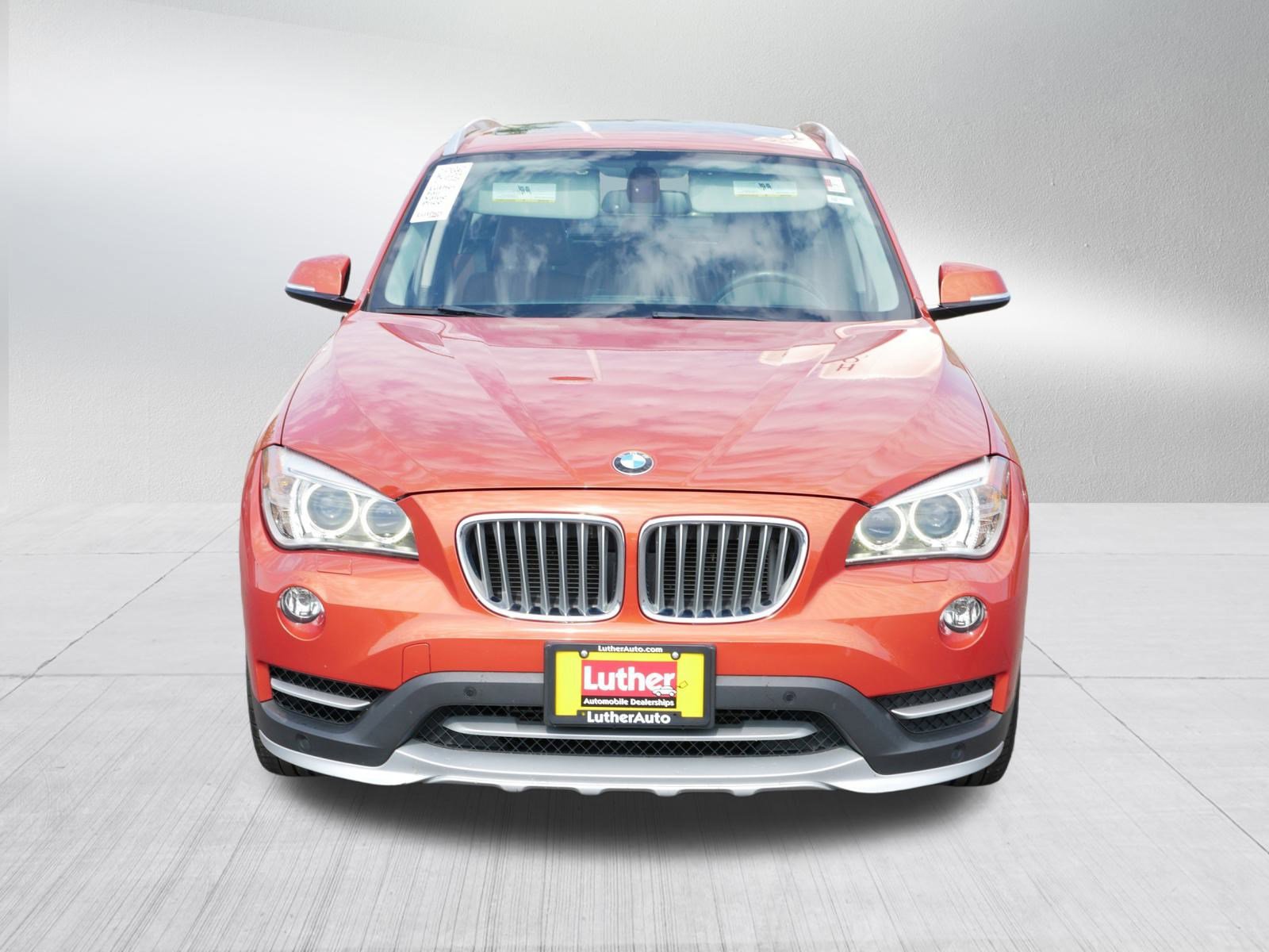 Used 2015 BMW X1 35i with VIN WBAVM5C52FVV95151 for sale in Hopkins, Minnesota