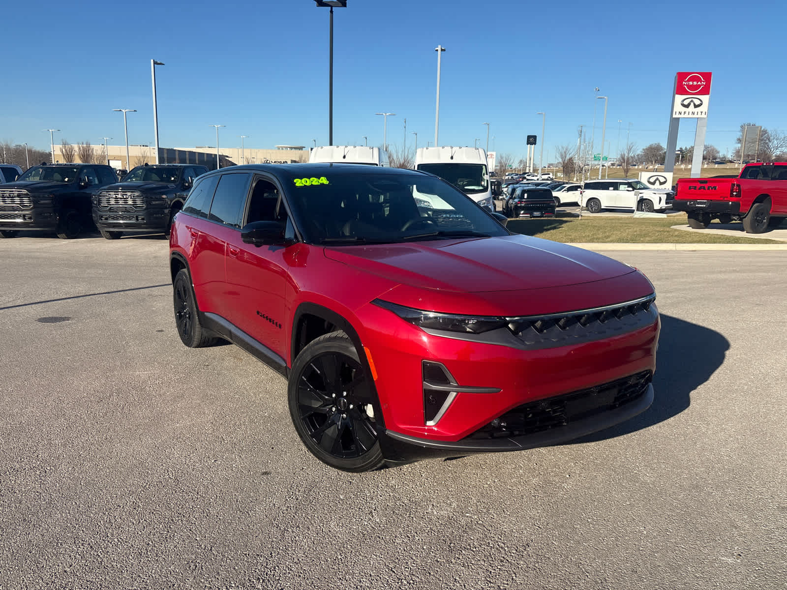 Used 2024 Jeep Wagoneer S Launch Edition with VIN 3C4RJNAK8RT179728 for sale in Shawnee, KS