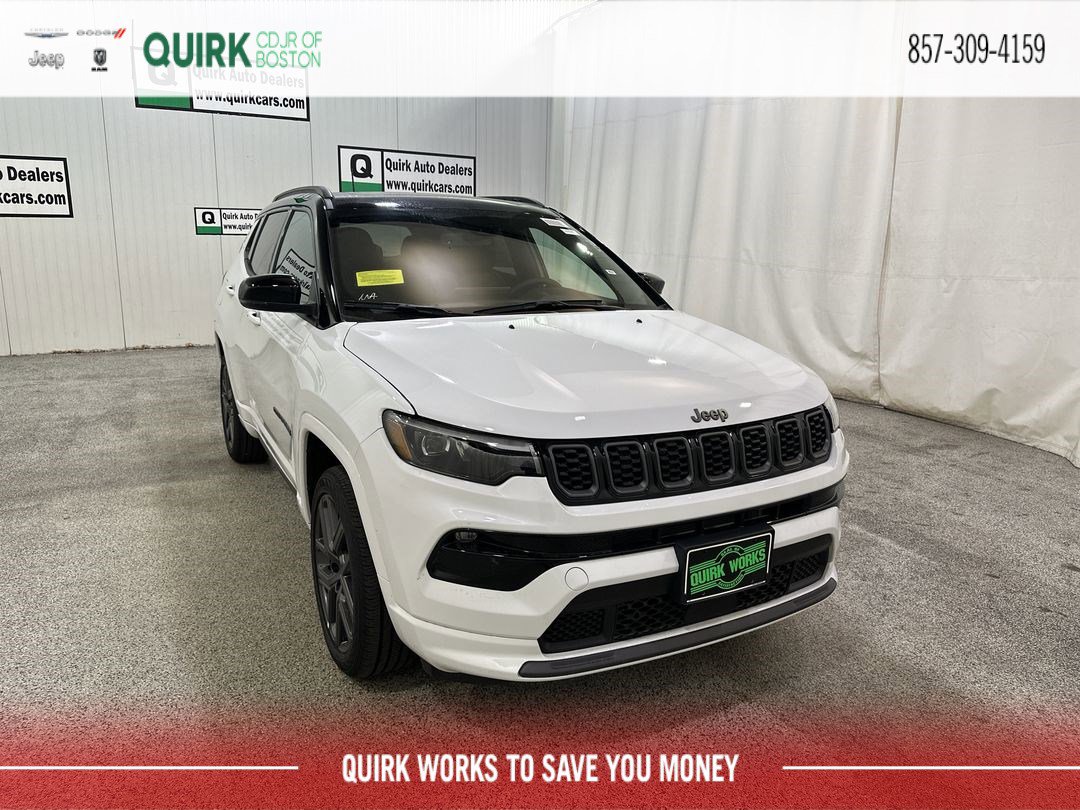 New 2025 Bright White Clearcoat Jeep Limited image 1