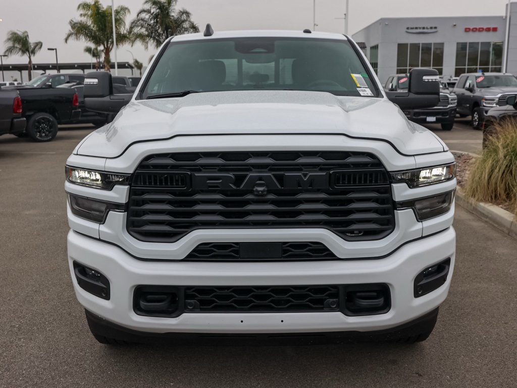 New 2026 Bright White Clear-Coat Exterior Paint RAM Big Horn Night Edition image 8