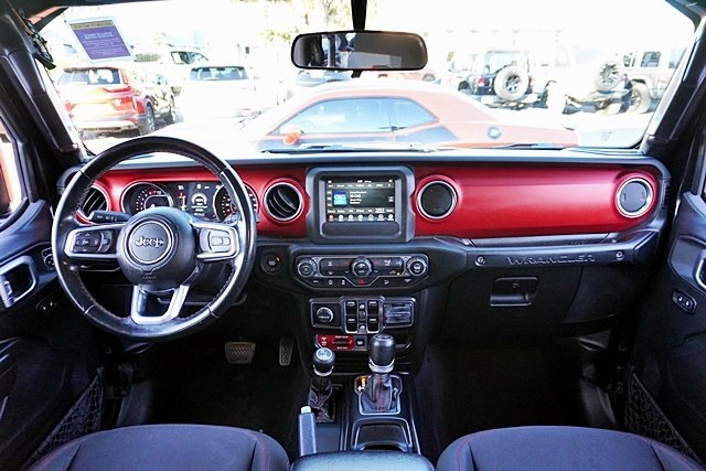 Used 2020 Black Jeep Unlimited Rubicon image 17