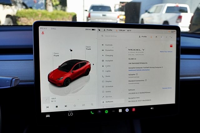 Used 2023 Red Tesla Long Range image 25