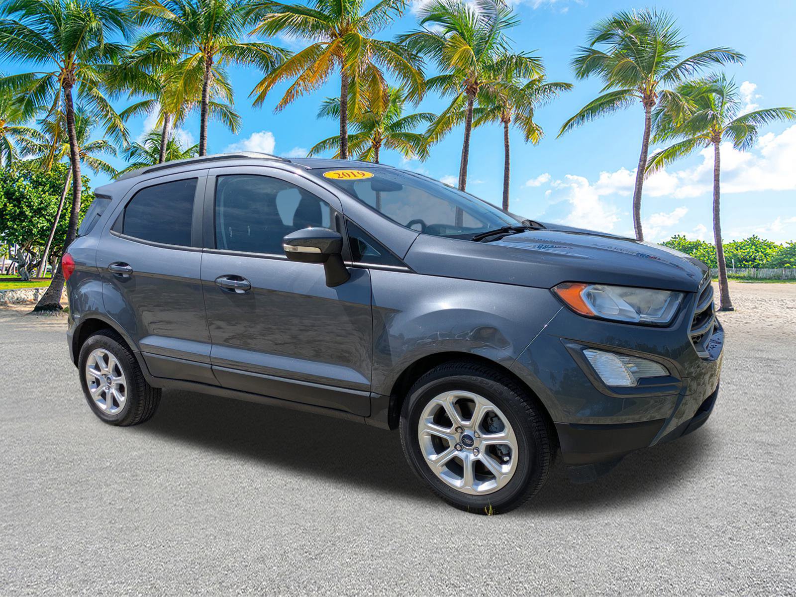 Used 2019 Ford Ecosport SE with VIN MAJ3S2GE8KC305175 for sale in LaBelle, FL
