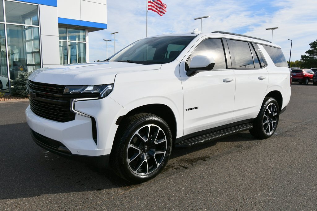 Certified 2023 Chevrolet Tahoe RST with VIN 1GNSKRKDXPR104757 for sale in North Branch, Minnesota