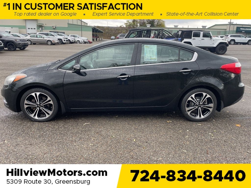 Certified 2015 Kia Forte EX with VIN KNAFZ4A85F5364919 for sale in Greensburg, PA