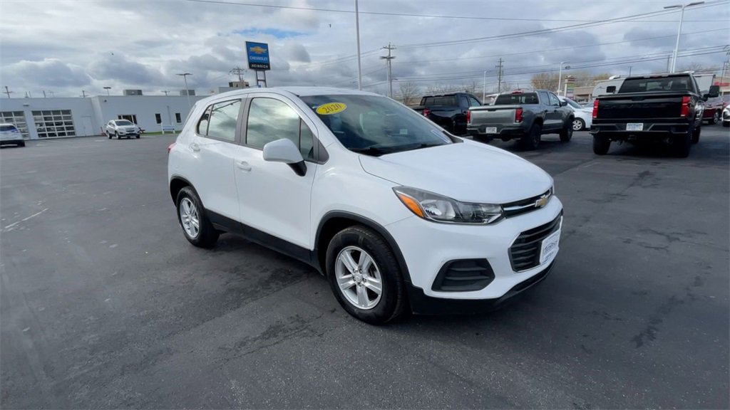 Used 2020 Chevrolet Trax LS with VIN KL7CJKSB9LB053340 for sale in Lockport, NY