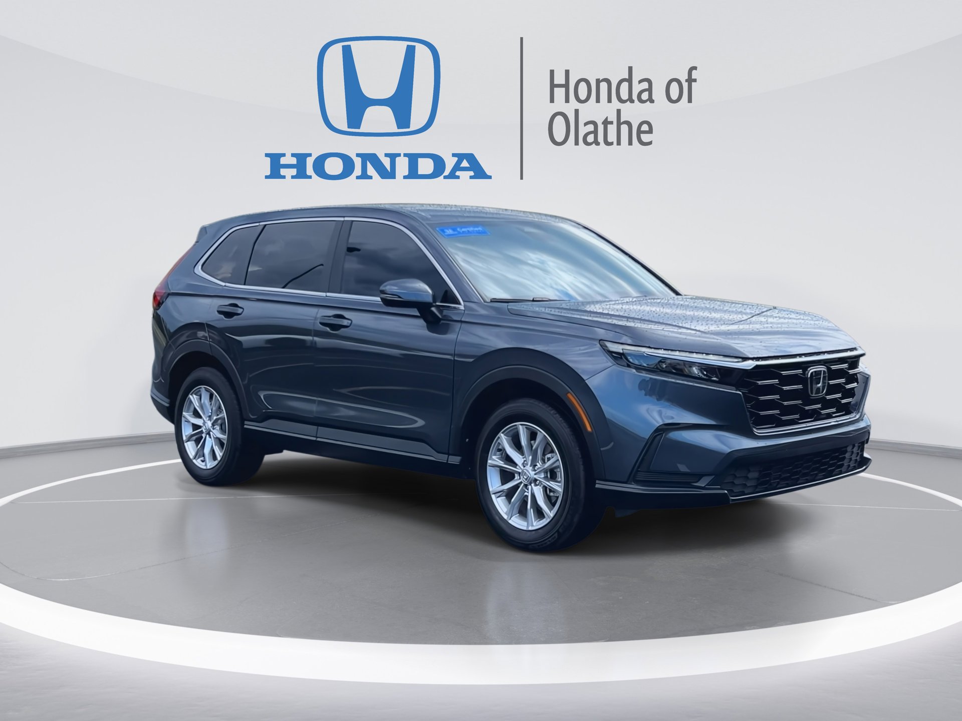 Certified 2024 Honda CR-V EX with VIN 7FARS4H44RE007407 for sale in Kansas City