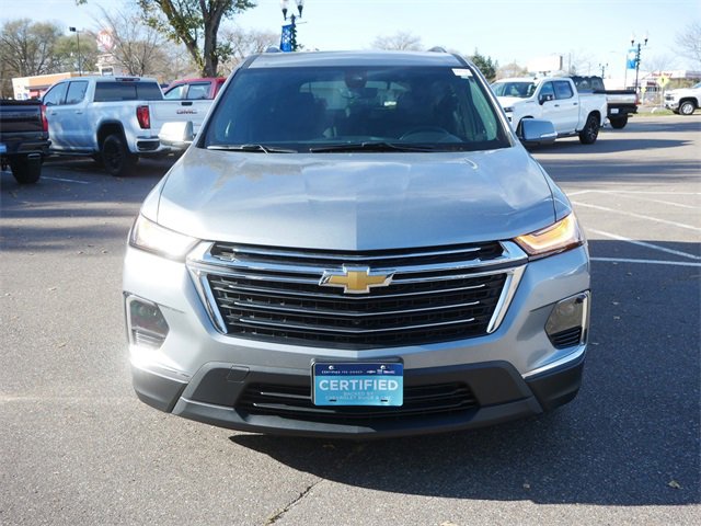 Certified 2023 Chevrolet Traverse 3LT with VIN 1GNEVHKW0PJ336976 for sale in Anoka, Minnesota