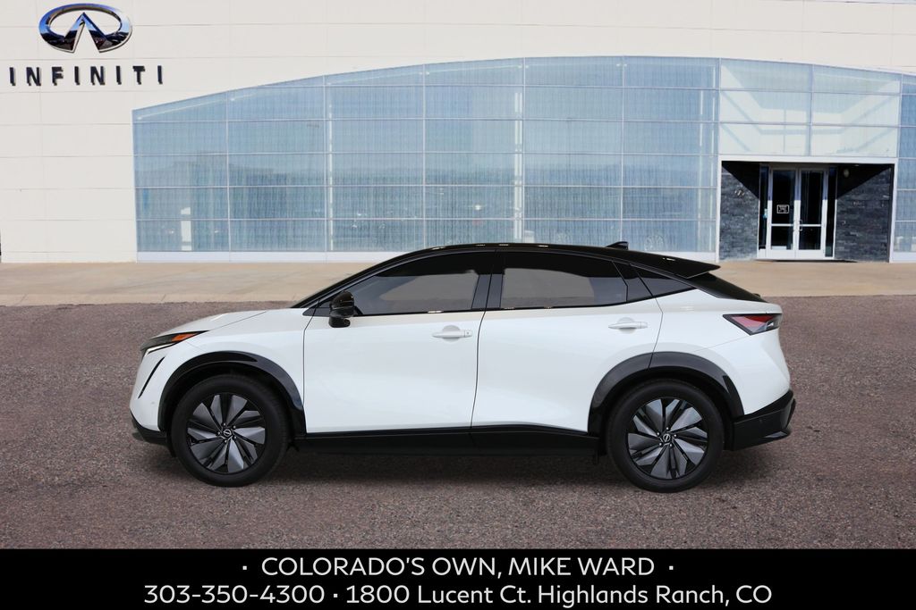 Used 2024 Nissan ARIYA Platinum+ with VIN JN1DF0CD9RM741447 for sale in Highlands Ranch, CO