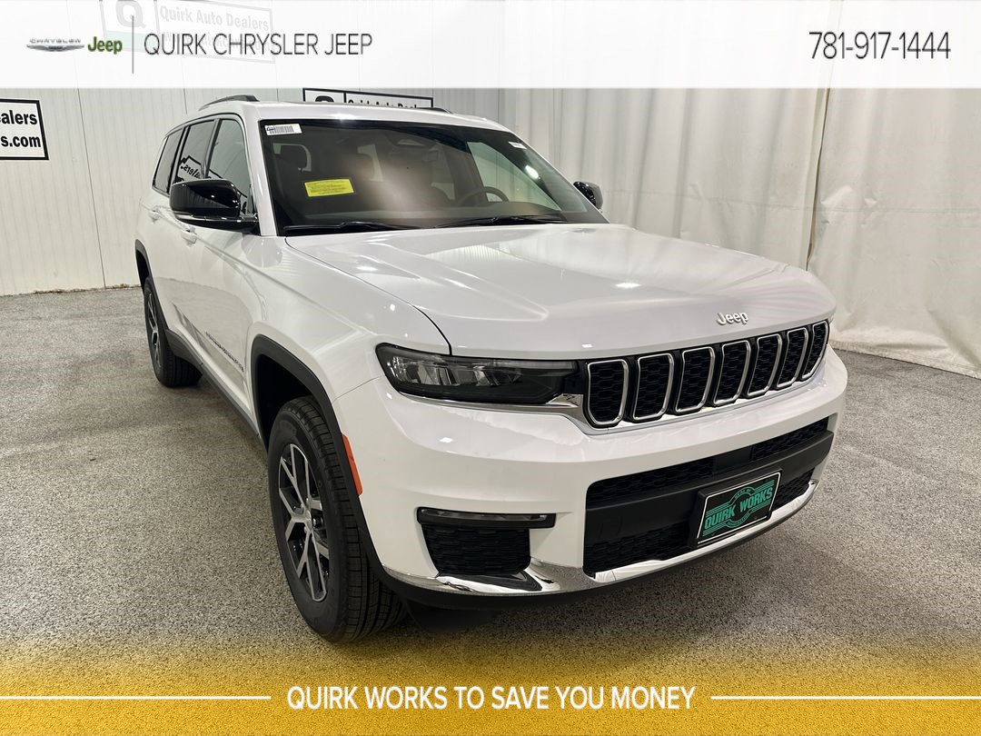 New 2025 Bright White Clearcoat Jeep Limited image 1