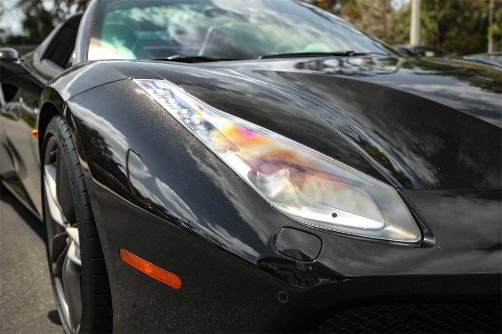 Certified Used 2018 Nero Daytona Metallic Ferrari Base image 12