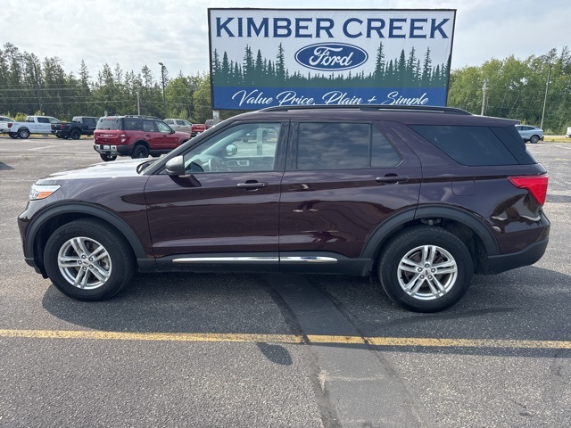 Used 2022 Ford Explorer XLT with VIN 1FMSK8DH7NGC48421 for sale in Pine River, Minnesota