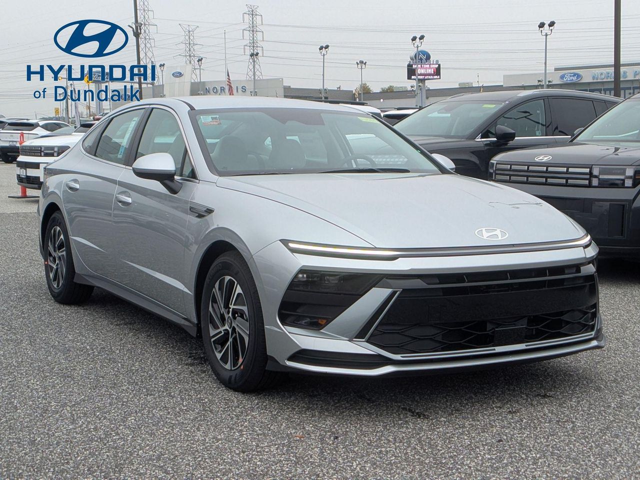 2026 Hyundai Sonata Hybrid Blue photo 3