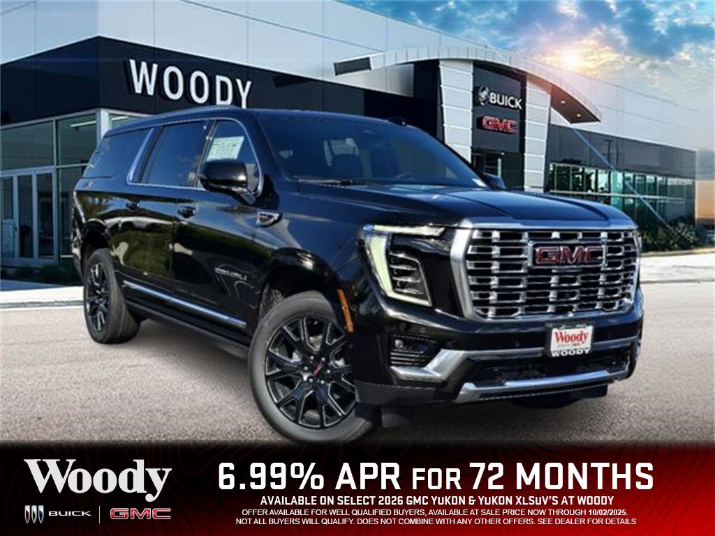 New 2026 GMC Yukon XL Denali SUV in Gurnee #G01858 Woody Buick