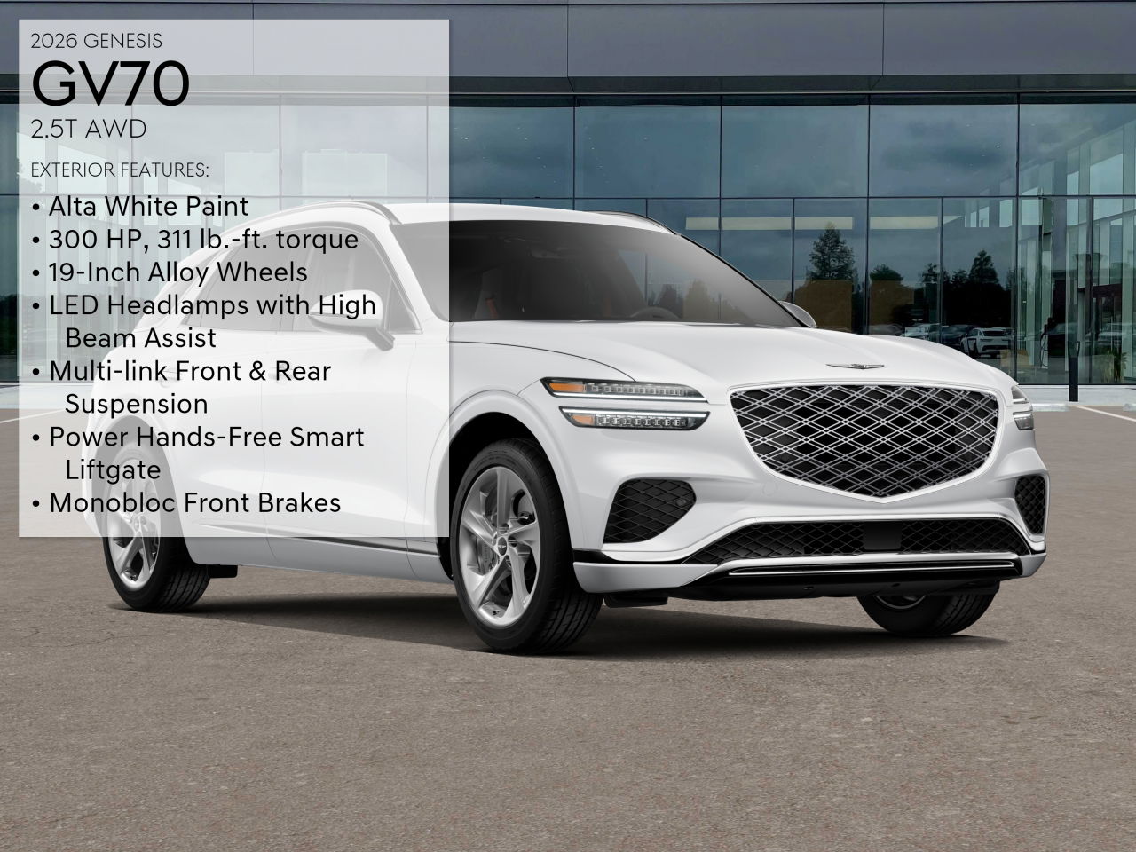 2026 Genesis GV70 2.5T photo 2