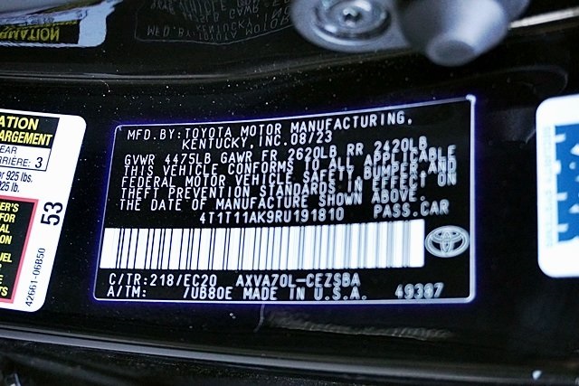 Used 2024 Black Toyota SE image 34