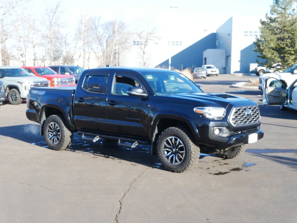 Certified 2022 Toyota Tacoma TRD Sport with VIN 3TMCZ5AN7NM460609 for sale in Minneapolis, Minnesota