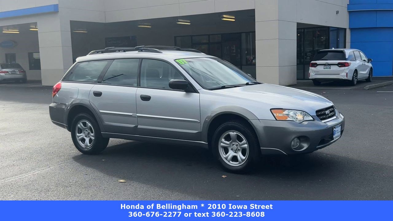 Used 2007 Subaru Outback I Basic with VIN 4S4BP61C877314556 for sale in Bellingham, WA