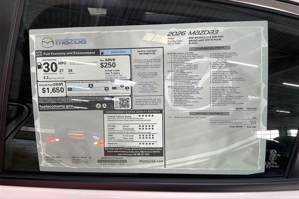 2026 MAZDA MAZDA3 - Image 12