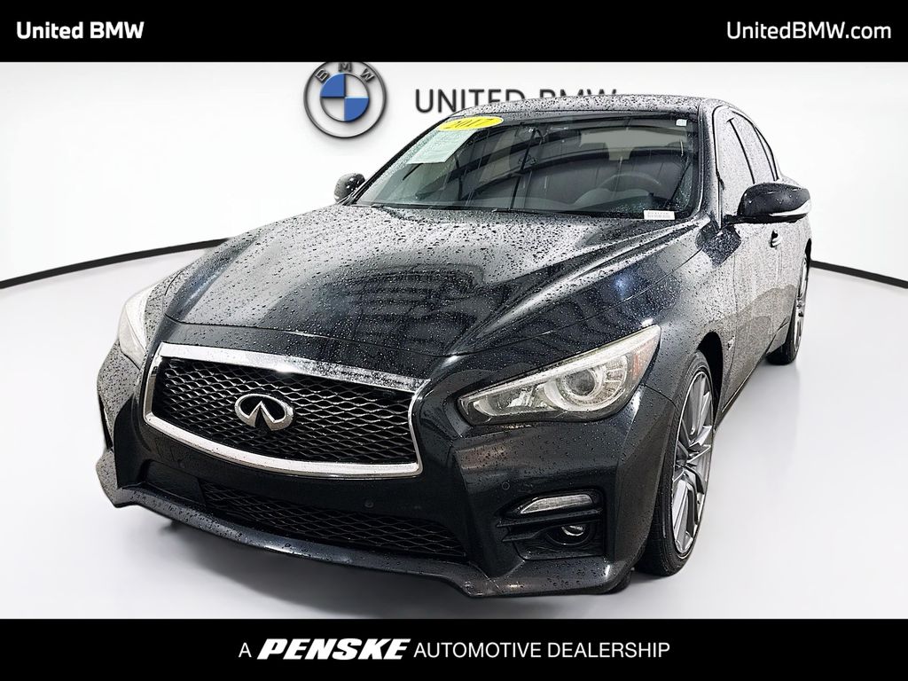 2017 INFINITI Q50 Red Sport