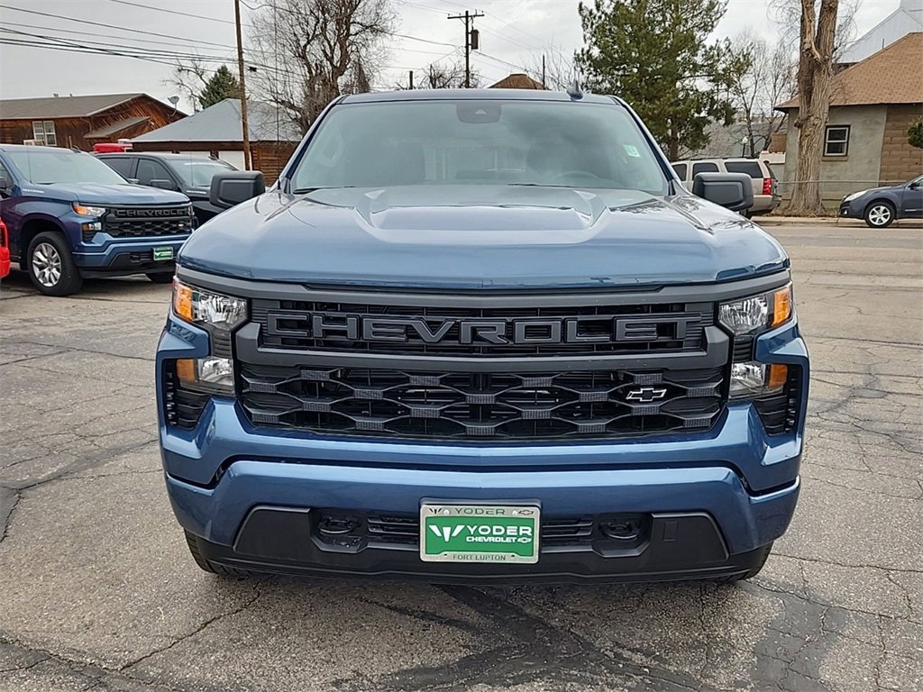 New 2024 Chevrolet Silverado 1500 Custom Crew Cab in Fort Lupton C0242