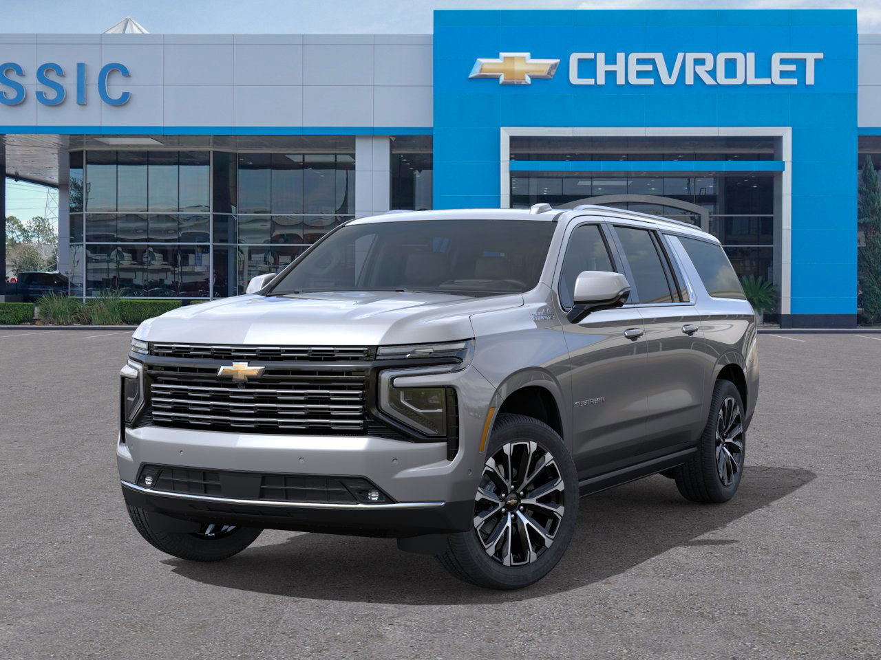 2025 Chevrolet Suburban High Country Gray at Classic Elite Chevrolet Sugar Land
