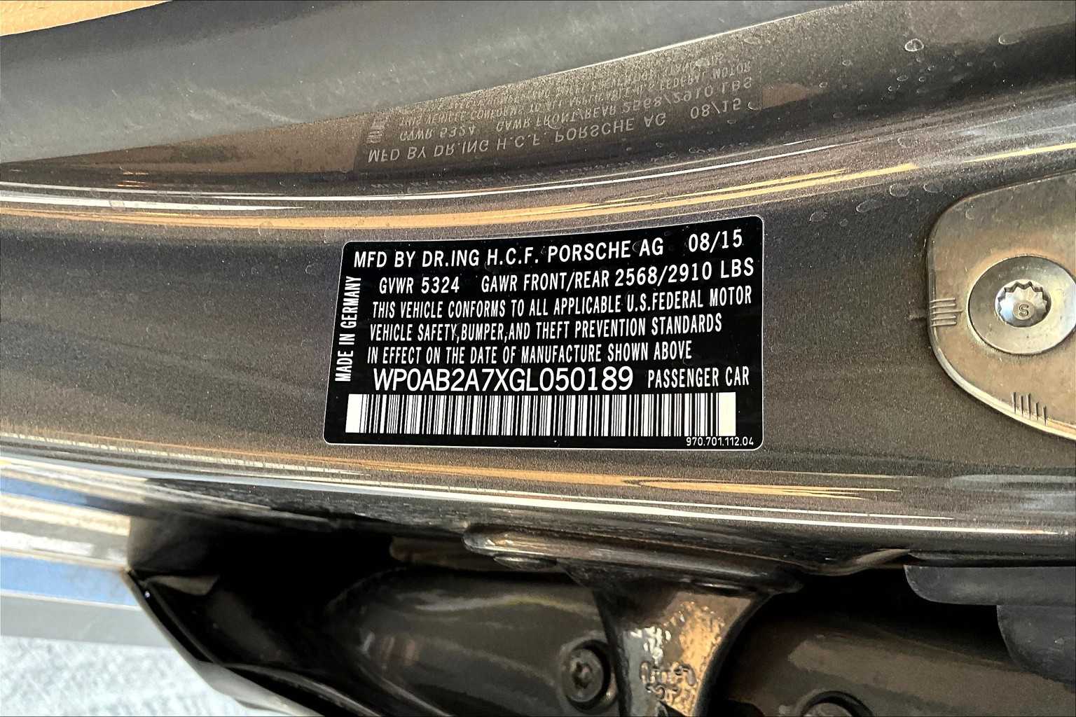 2016 Porsche Panamera S photo 24