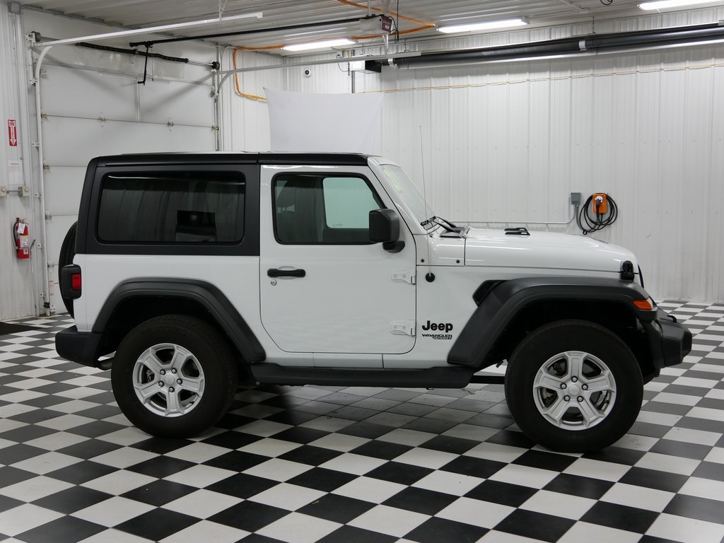 Used 2021 Jeep Wrangler Sport S with VIN 1C4GJXAG0MW793853 for sale in Rochester, Minnesota