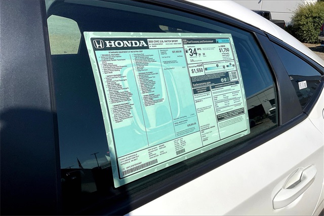 2025 Honda Civic Hatchback Sport photo 24