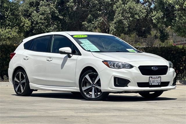 Used 2019 Subaru Impreza Sport with VIN 4S3GTAJ62K3731545 for sale in Ventura, CA