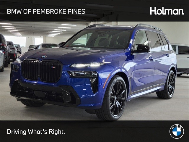 New 2025 BMW X7 M60i 4D Sport Utility in Pembroke Pines #S9W74739 | BMW ...