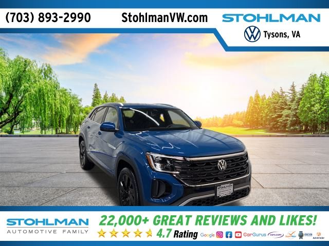 New 2025 Volkswagen Atlas Cross Sport SE w/Technology 4D